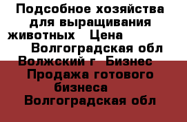 Подсобное хозяйства для выращивания животных › Цена ­ 10 000 000 - Волгоградская обл., Волжский г. Бизнес » Продажа готового бизнеса   . Волгоградская обл.